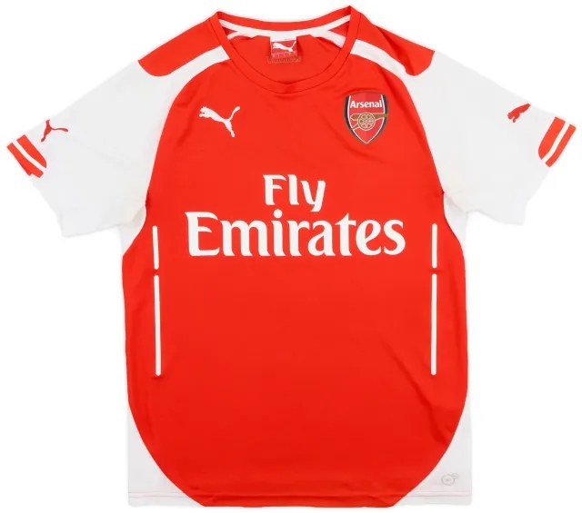 Puma 2014-15 Arsenal Home Shirt Ramsey #16 - 6/10 - (S)