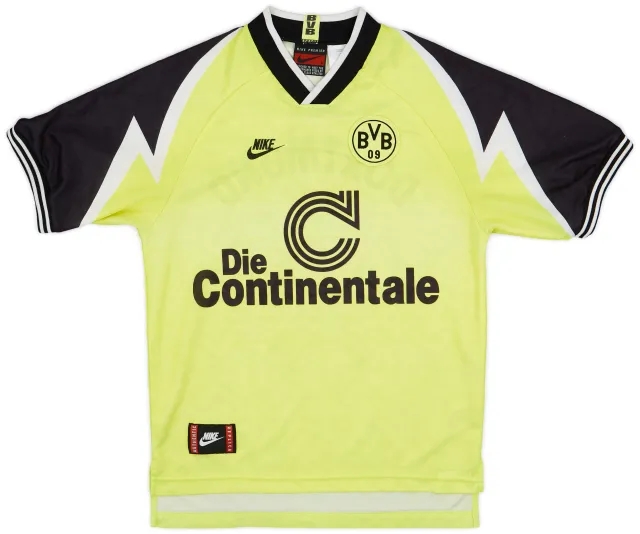 Nike 1995-96 Borussia Dortmund Home Shirt - 9/10 - (S)
