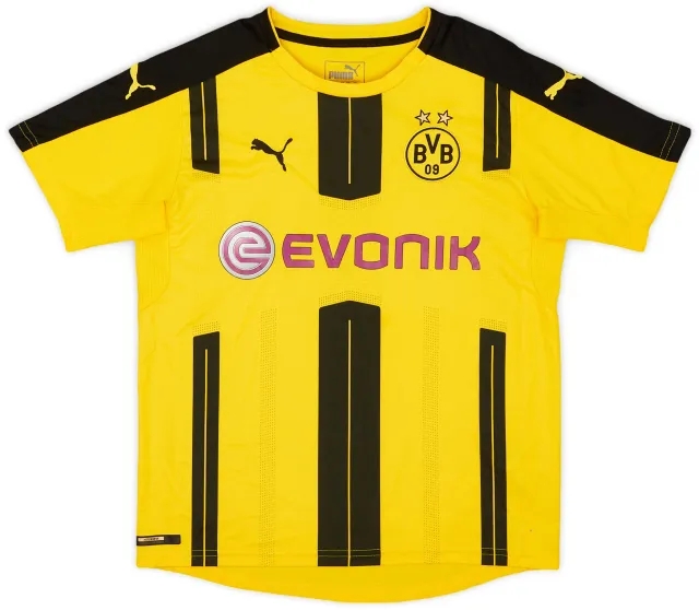 Puma 2016-17 Borussia Dortmund Home Shirt - 7/10 - (M.Boys)