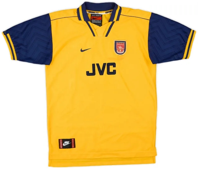 Nike 1996-97 Arsenal Away Shirt - 9/10 - (XL.Boys)