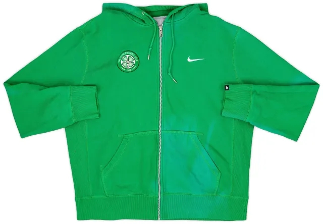 2012-13 Celtic Nike Hooded Track Jacket - 5/10 - (XL)