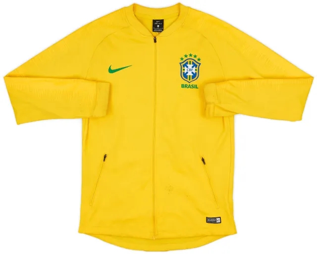 2018-19 Brazil Nike Track Jacket - 5/10 - (M)