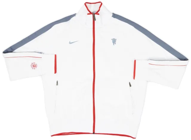 2010-11 Manchester United N98 Nike Track Jacket - 8/10 - (L)