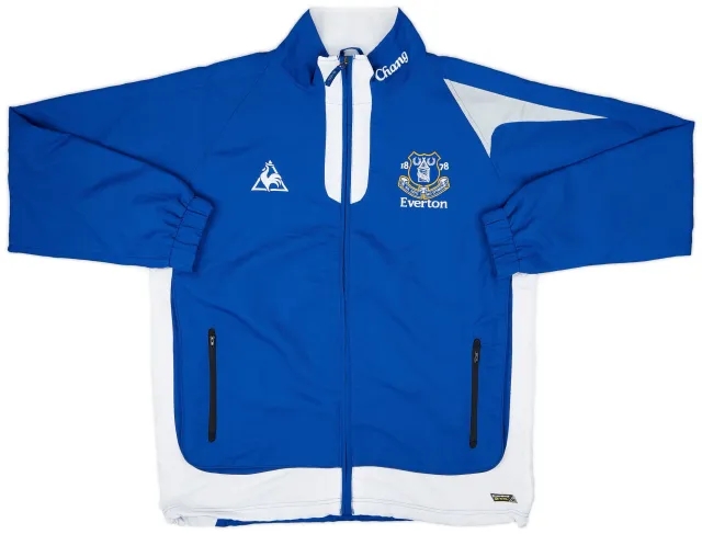 2009-10 Everton Le Coq Sportif Track Jacket - 8/10 - (L)