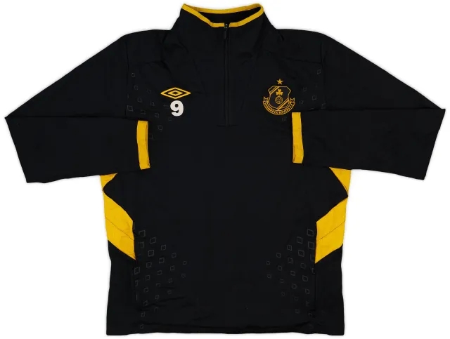 2010 Shamrock Rovers Umbro Player Issue 1/4 Zip Drill Top #9 - 8/10 - (L)