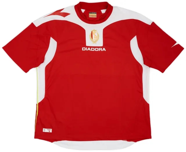 Diadora 2009-10 Standard Liege Home Shirt - 8/10 - (XXL)