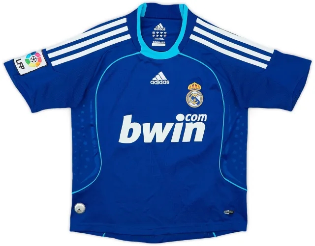 adidas 2008-09 Real Madrid Away Shirt - 9/10 - (7-8 Years)