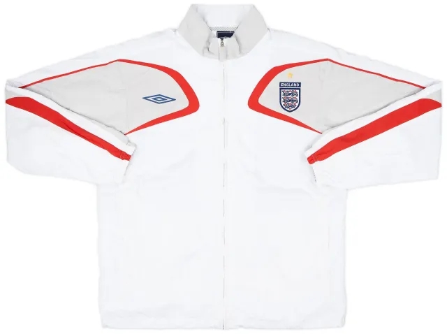 2007-09 England Umbro Track Jacket - 8/10 - (M)