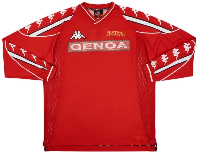 1999-00 Genoa Kappa Training L/S Shirt - 6/10 - (XL)