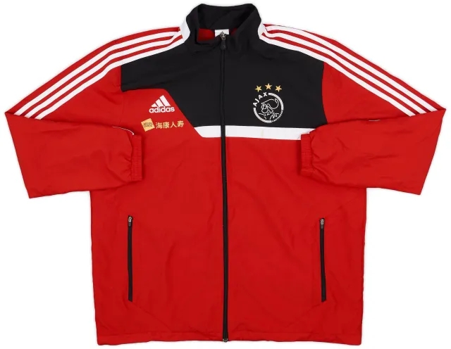 2013-14 Ajax adidas Player Issue Track Jacket - 7/10 - (XL)