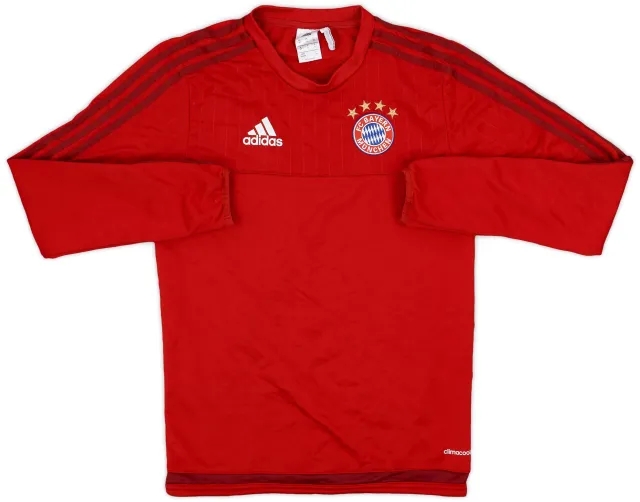 2015-16 Bayern Munich adidas Sweat Top - 8/10 - (XS)