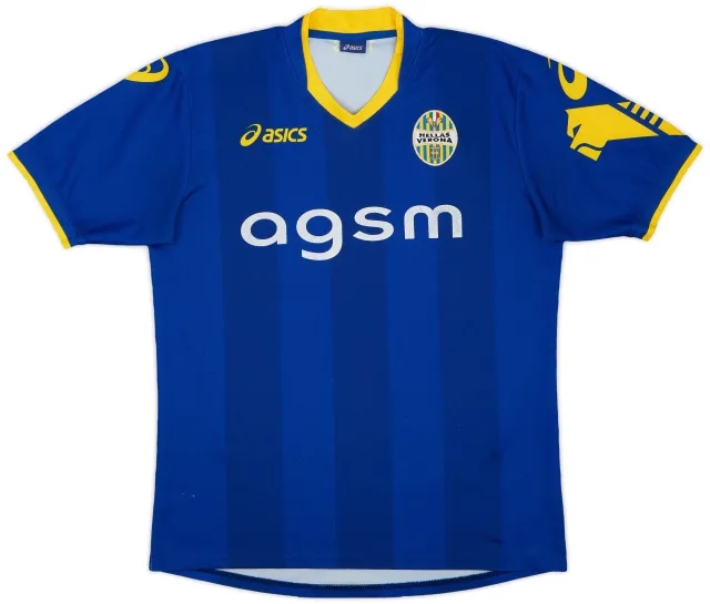 Asics 2012-13 Hellas Verona Home Shirt - 7/10 - (M)