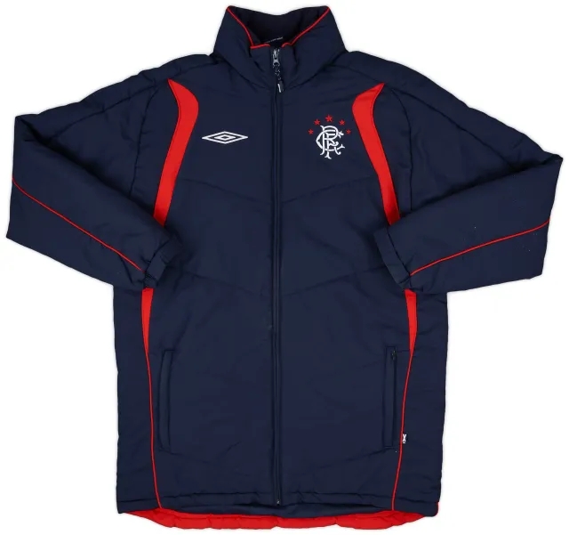2008-09 Rangers Umbro Padded Bench Coat - 6/10 - (M)