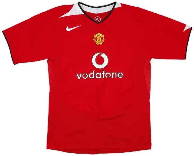 Nike 2004-06 Manchester United Home Shirt - 5/10 - (XL.Boys)