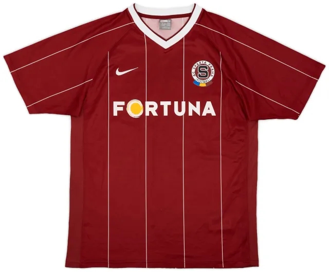 Nike 2007-08 Sparta Prague Home Shirt - 8/10 - (M)