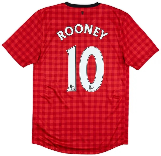 Nike 2012-13 Manchester United Home Shirt Rooney #10 - 6/10 - (S)