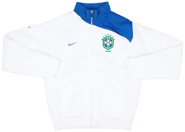 2008-09 Brazil Nike Track Jacket - 8/10 - (M)