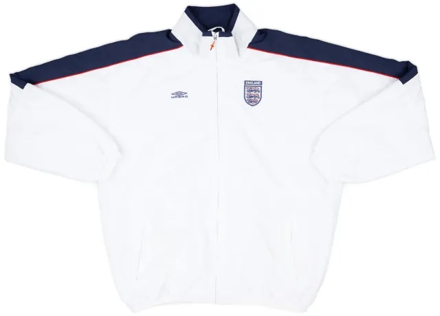 2000-02 England Umbro Track Jacket - 8/10 - (XL)