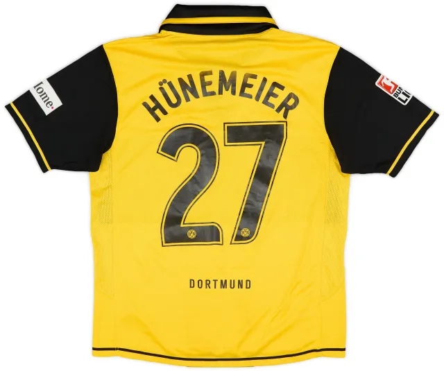 Nike 2007-08 Borussia Dortmund Home Shirt Hunemeier #27 - 6/10 - (L)
