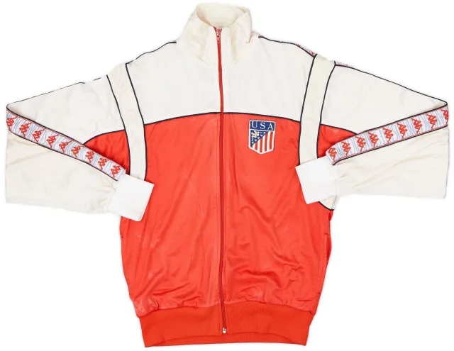 1988 USA Olympics Kappa Track Jacket - 7/10 - (M)