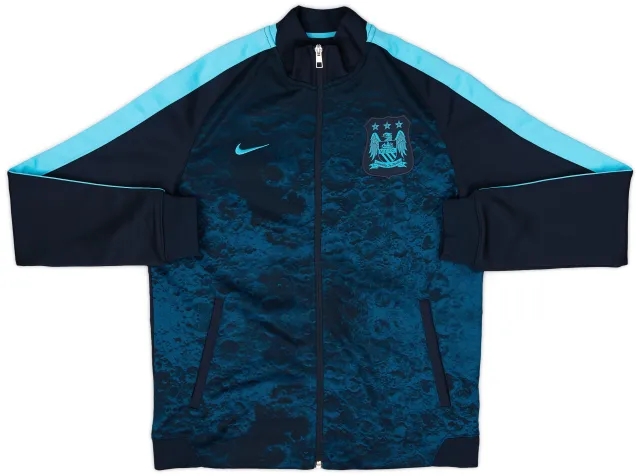 2015-16 Manchester City Nike Track Jacket - 9/10 - (M)