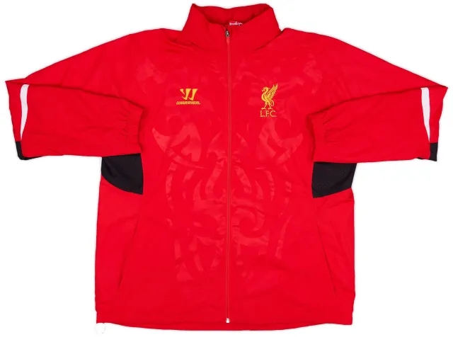 2012-13 Liverpool Warrior Hooded Rain Jacket - 8/10 - (XL)