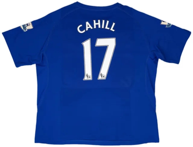 LeCoqSportif 2010-11 Everton Home Shirt Cahill #17 - 8/10 - (XXL)