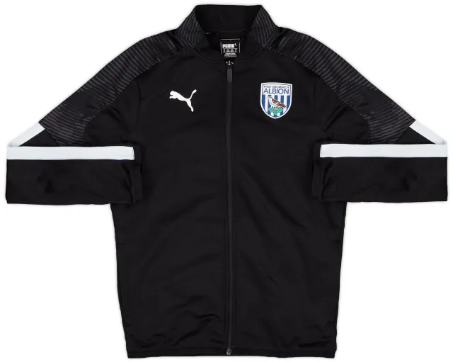 2018-19 West Brom Puma Track Jacket - 8/10 - (M)