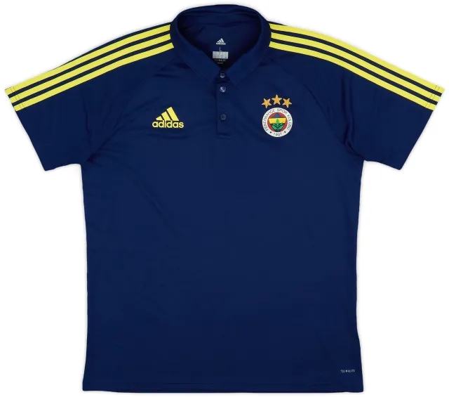 2017-18 Fenerbache adidas Polo Shirt - 9/10 - (L)