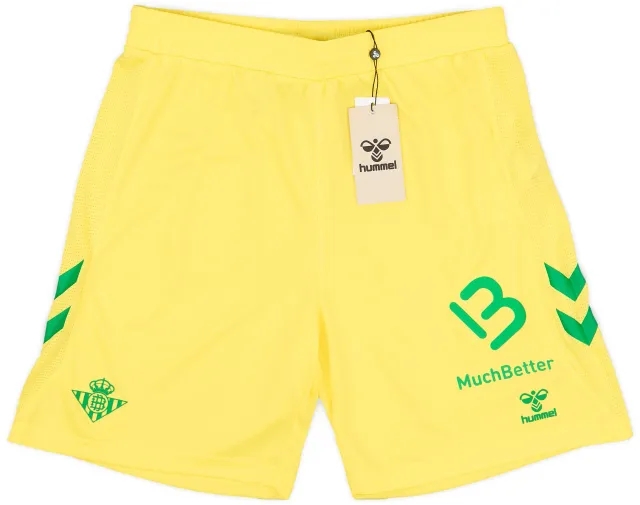 Hummel 2022-23 Real Betis GK Home Shorts (M)