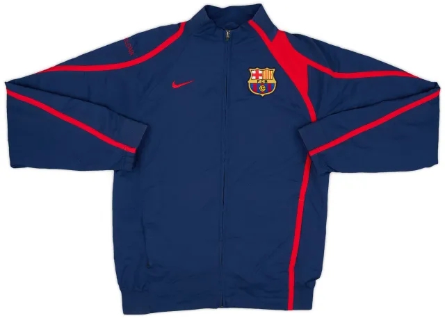 2007-08 Barcelona Nike Track Jacket - 8/10 - (M)