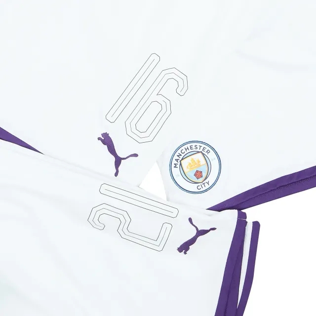 Puma 2019-20 Manchester City Home Shorts # - 7/10 - (M)