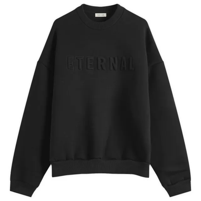 Fear Of God Men's Eternal Crew Sweatshirt Black