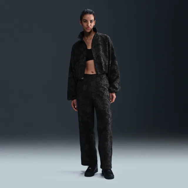 Pants Nike Sportswear Collection Women's Mid-Rise Jacquard Track Pants Black/ Anthracite/ Black S