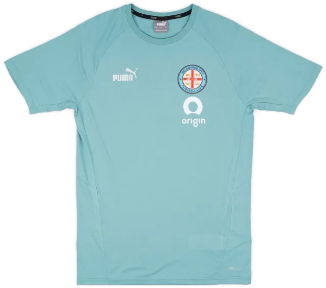 2023-24 Melbourne City Puma Training Tee - As New - (S)