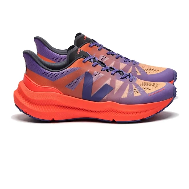 VEJA Women's Condor 3 Advanced Road Running Shoes - Gradient Purple Orange Fluo -  Size: UK 8