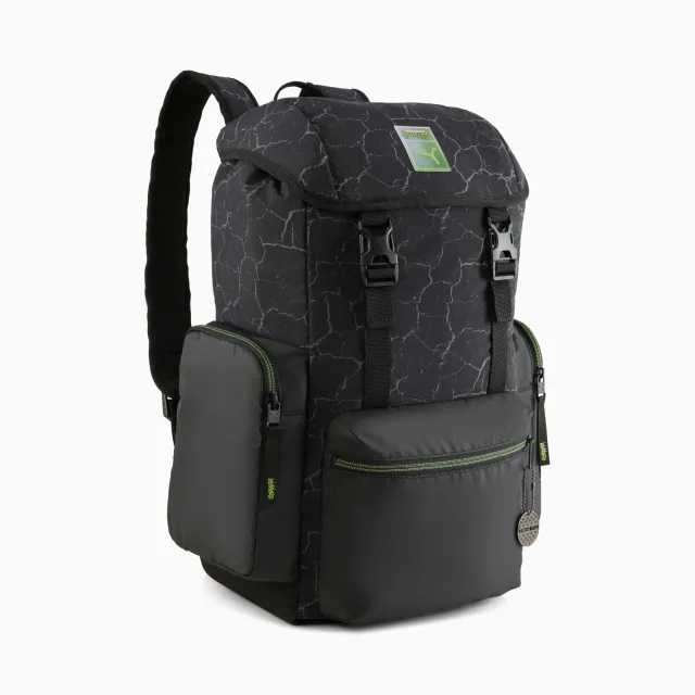 PUMA x Tmnt Hooded Backpack, Black