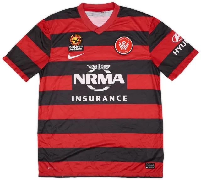 Nike 2012-14 Western Sydney Wanderers Home Shirt - 8/10 - (L)