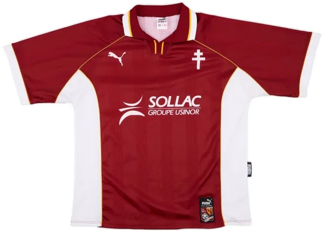 Puma 1998-99 Metz Home Shirt - 7/10 - (L)