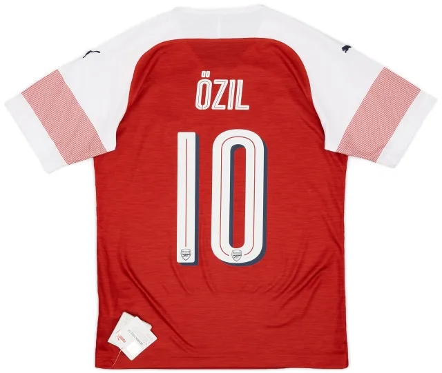 Puma 2018-19 Arsenal Home Shirt Ozil #10 (S)