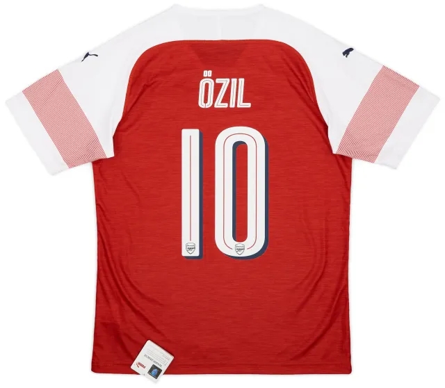 Puma 2018-19 Arsenal Home Shirt Ozil #10 (S)
