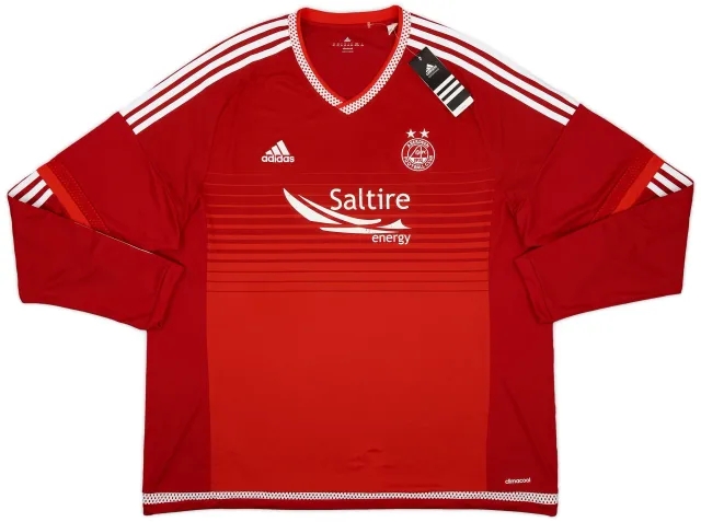 adidas 2015-16 Aberdeen Home L/S Shirt (XXL)