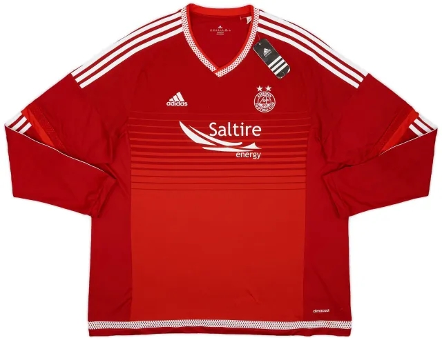 adidas 2015-16 Aberdeen Home L/S Shirt (XXL)