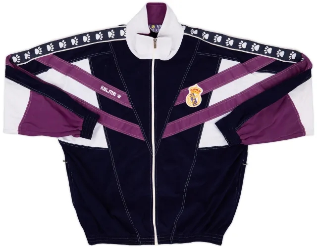 1997-98 Real Madrid Kelme Track Jacket - 8/10 - (XXL)