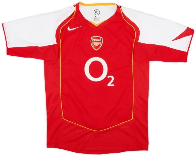 Nike 2004-05 Arsenal Home Shirt - 8/10 - (XL.Boys)