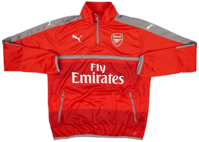 2015-16 Arsenal Puma 1/4 Zip Training Top - 6/10 - (XL)