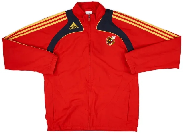 2008-09 Spain adidas Track Jacket - 9/10 - (L)