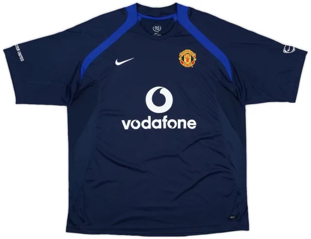 2005-06 Manchester United Nike Training Shirt - 7/10 - (XL)