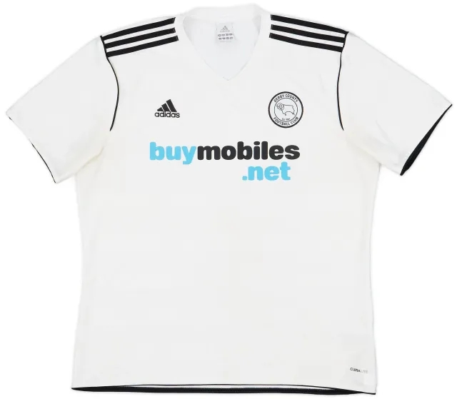 adidas 2011-12 Derby County Home Shirt - 7/10 - (XL)