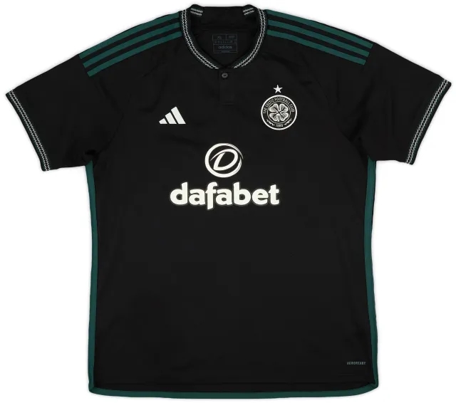 adidas 2023-24 Celtic Away Shirt - 6/10 - (XL)